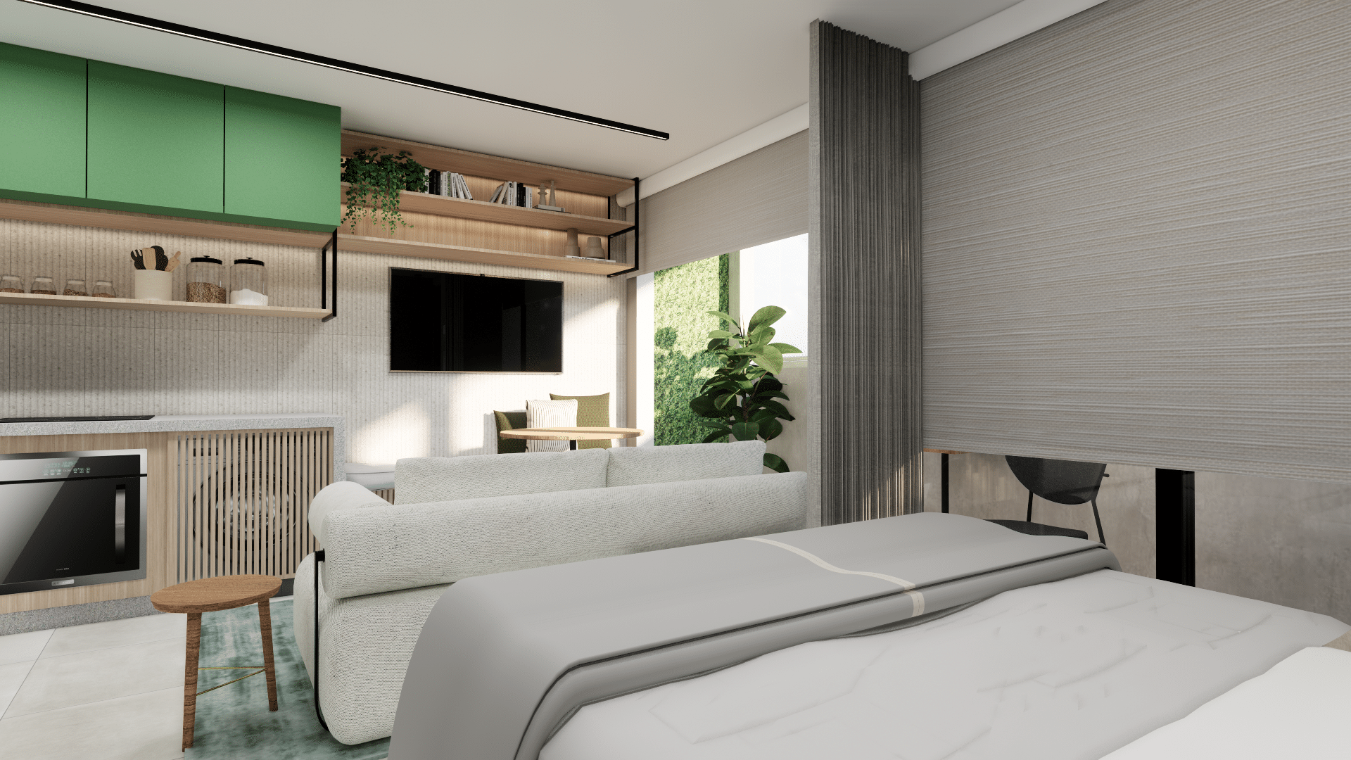 como decorar apartamento 30m2 gastando pouco