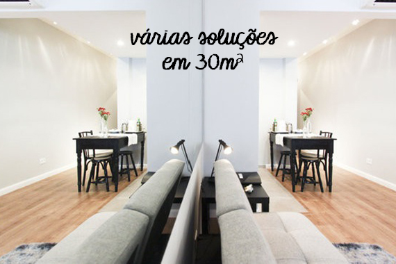 decoração apartamento 30m2 moderno
