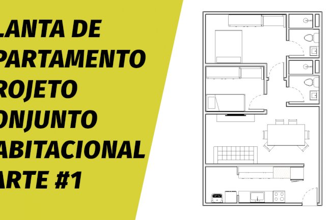 apartamento 30m2 planta baixa para casal