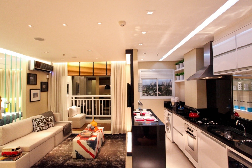 apartamento 42m2 decorado estilo moderno