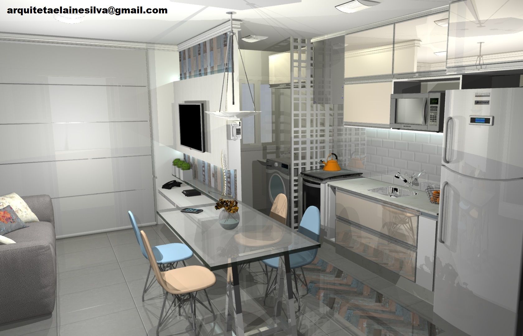 apartamento 45m2 2 quartos