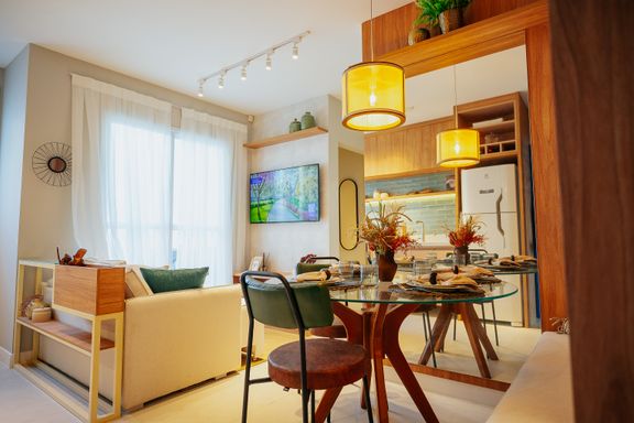 apartamento 45m2 mobiliado
