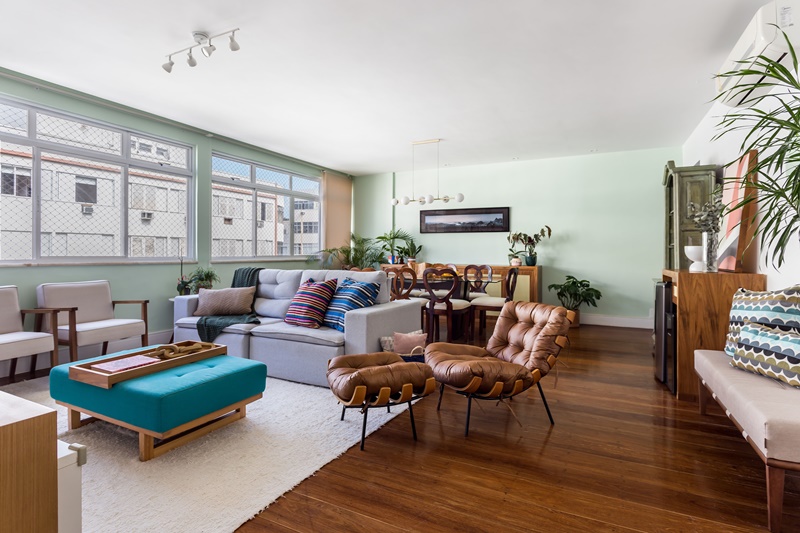 apartamento 45m2 decorado escandinavo