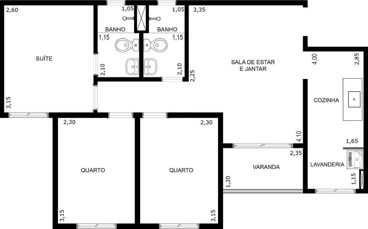 Apartamento 61 antiquário