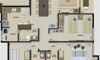 apartamento 70m2 novo