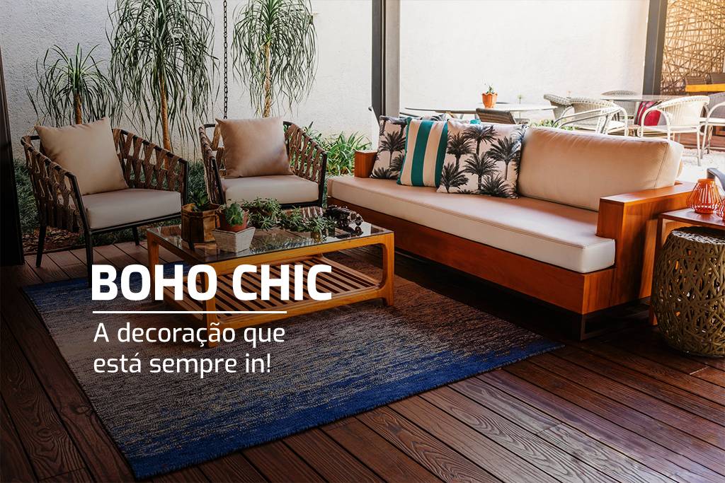 estilo boho chic moderno