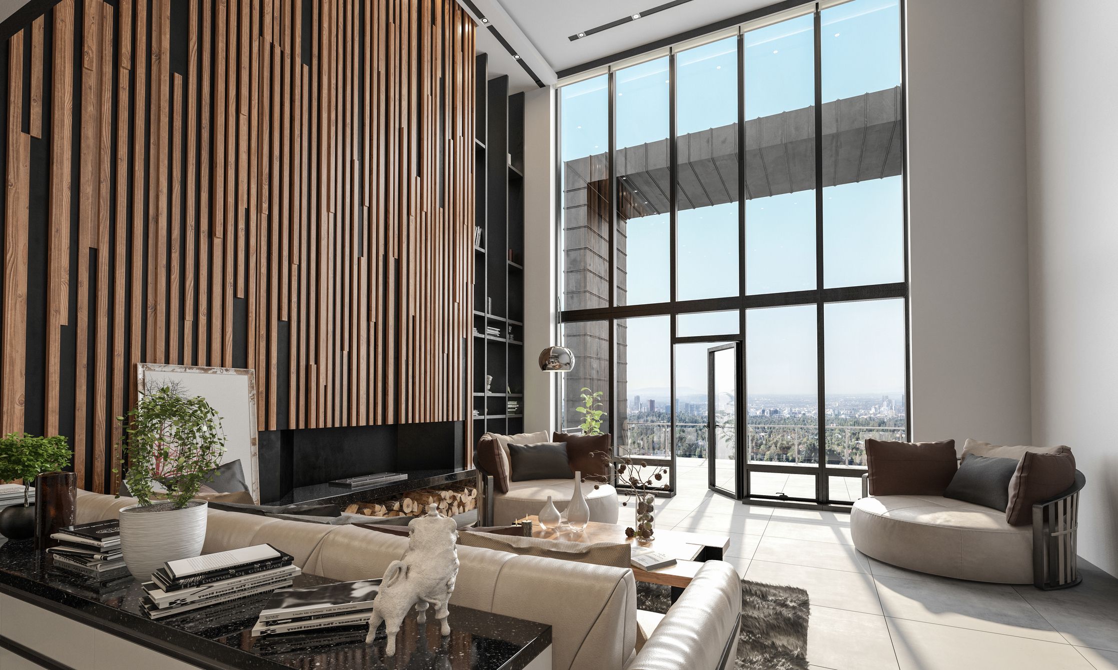 apartamento com design sofisticado