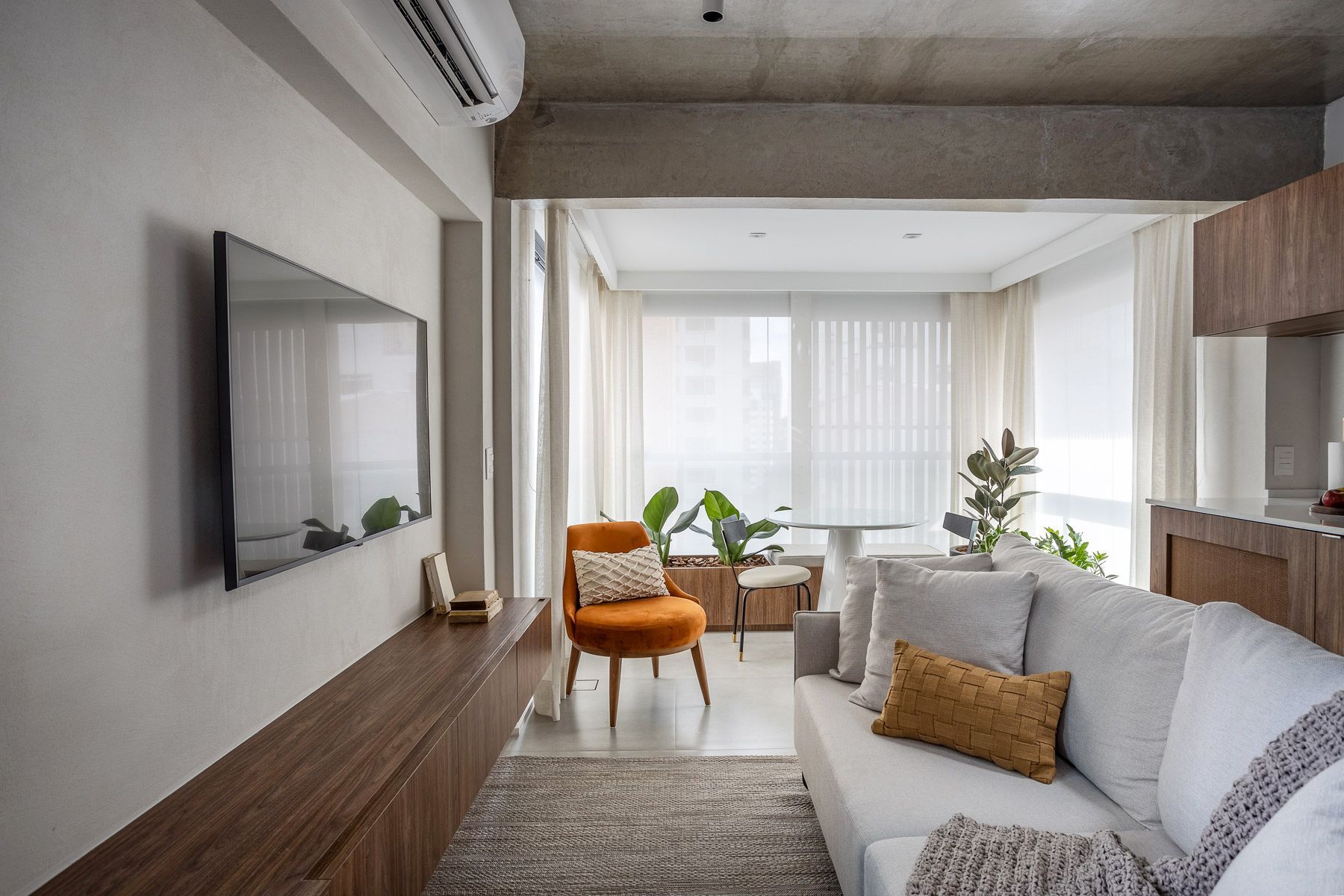 apartamento 50m2 dicas decoração