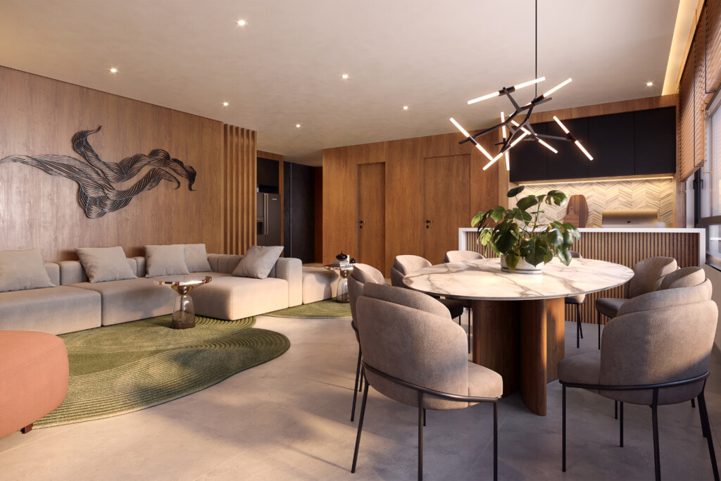 apartamento de luxo 60m²