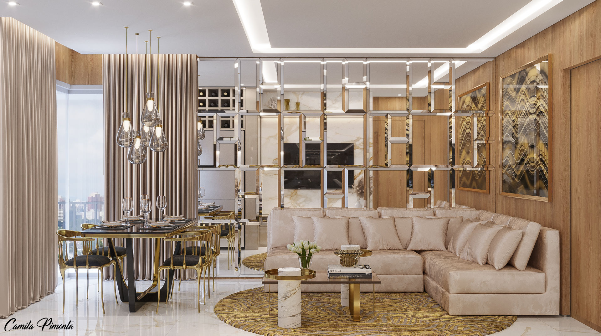 tendências decoração apartamentos compactos 2026