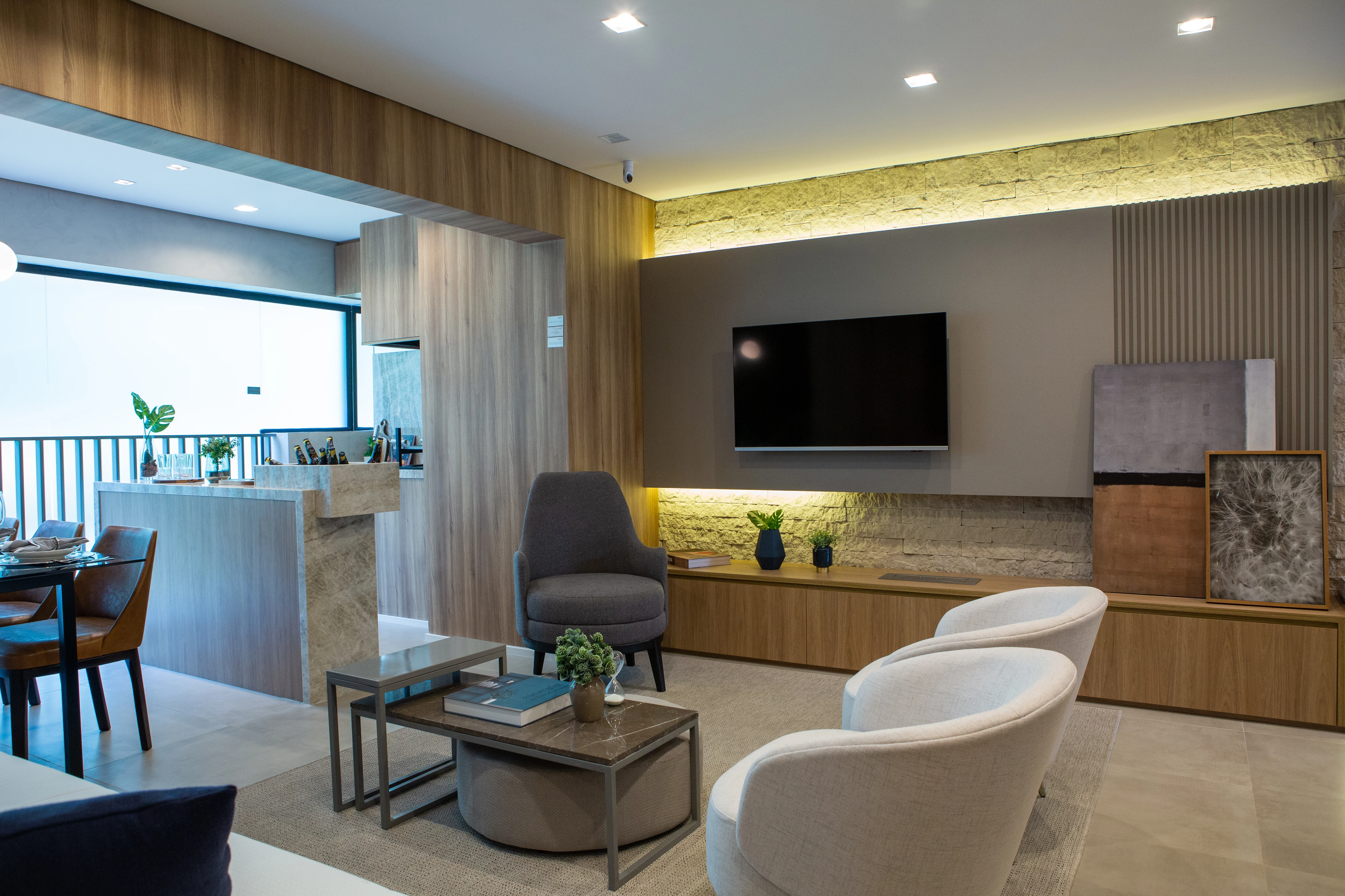 apartamento decorado moderno