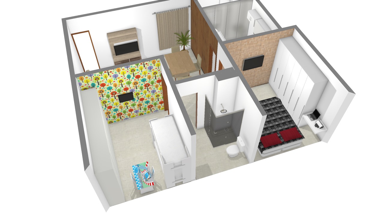 inspiração decoração apartamento MRV