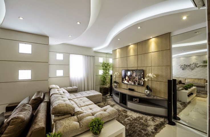 apartamento pequeno moderno integrado