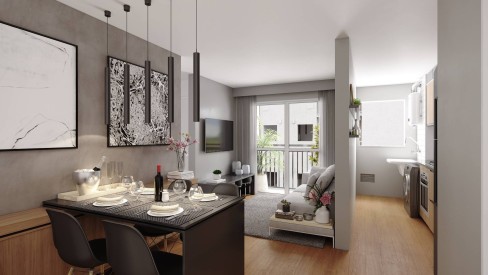planta apartamento popular