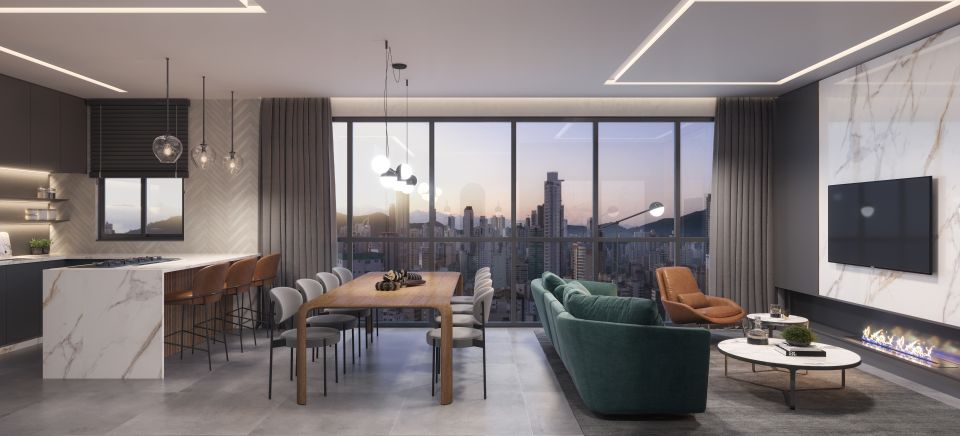 apartamento dos sonhos com varanda gourmet