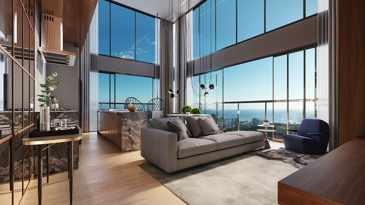 apartamento 2 andares pequeno