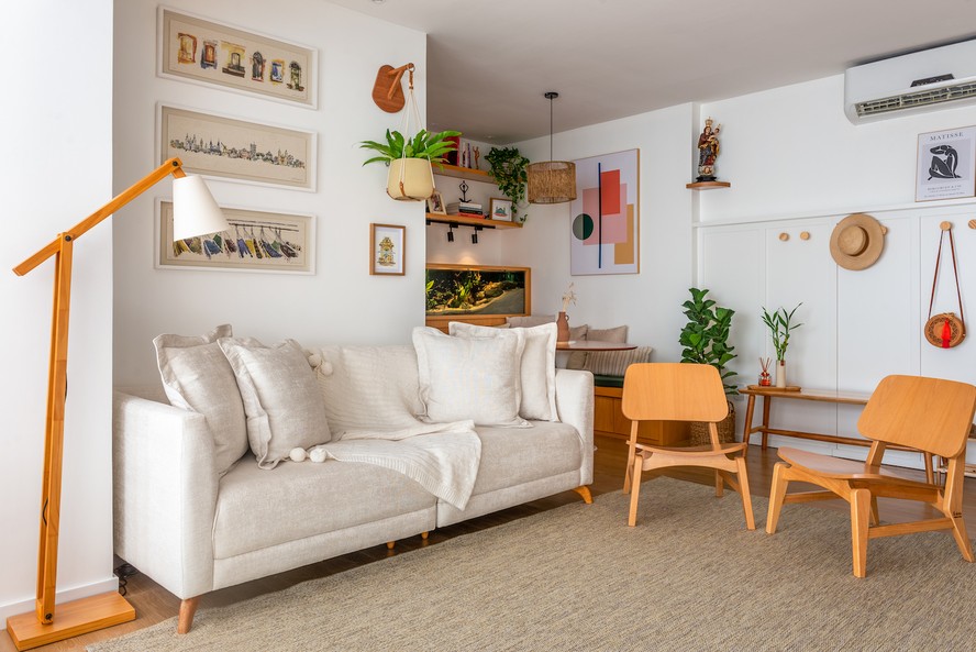 apartamento escandinavo pequeno