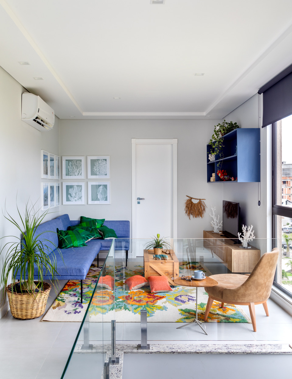 apartamento com vista para o mar decoração