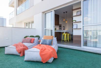 apartamento garden com jardim vertical