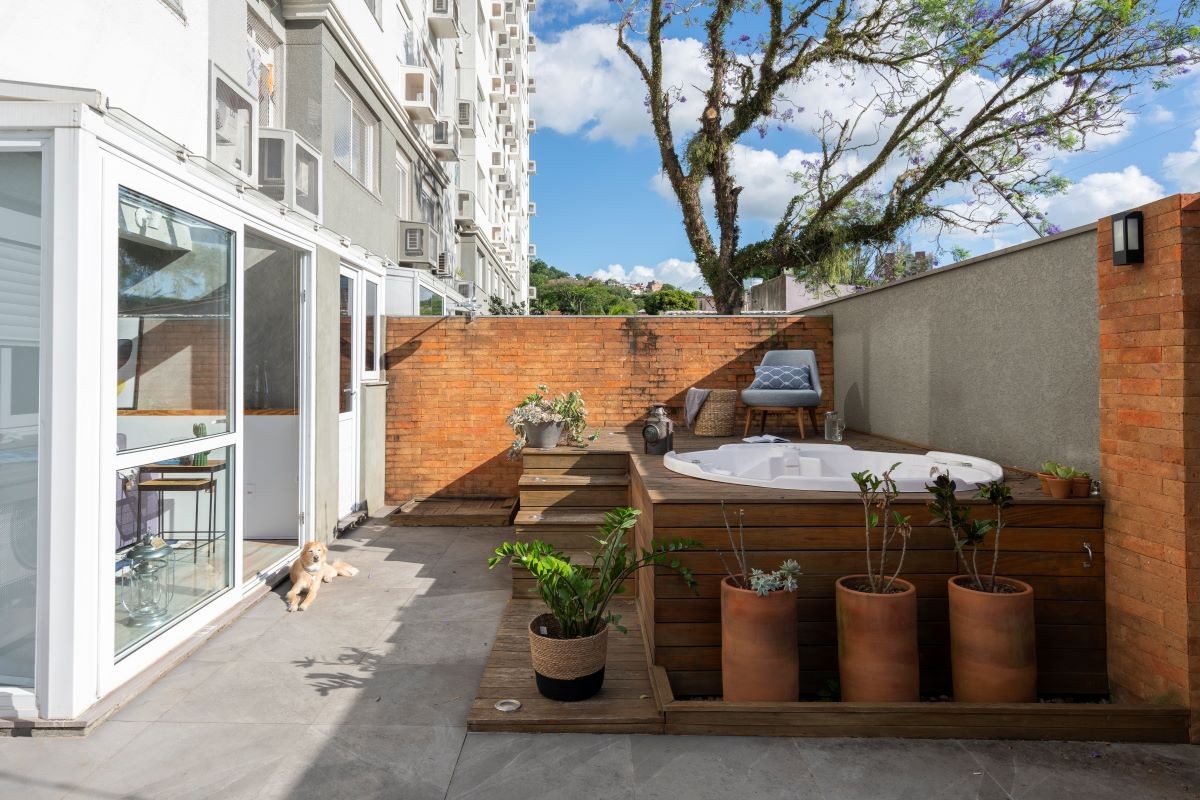 apartamento garden decorado com móveis planejados