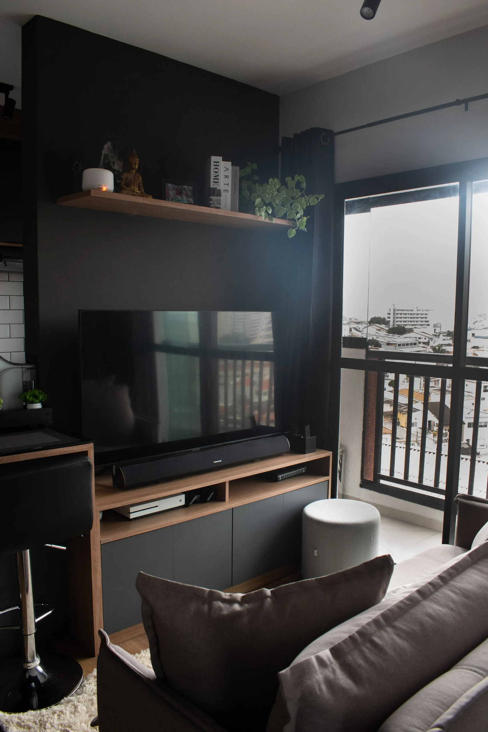 iluminação apartamento industrial