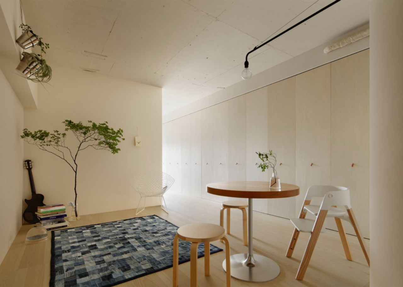 apartamento japonês pequeno