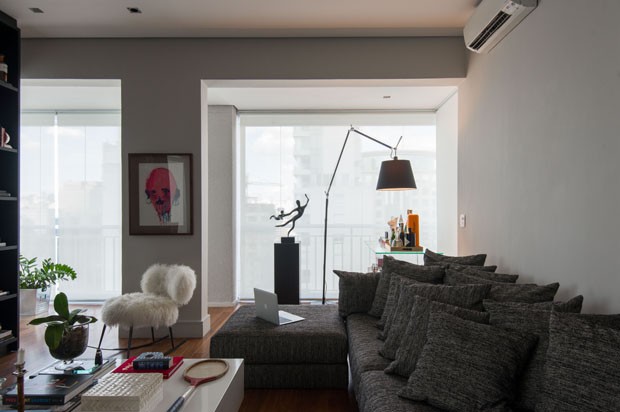 apartamento estilo industrial masculino