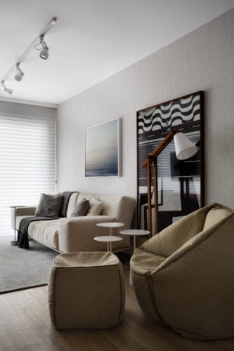 apartamento masculino minimalista