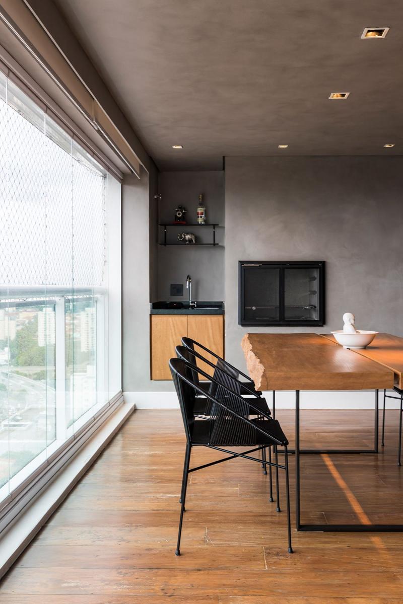 decoração minimalista sala