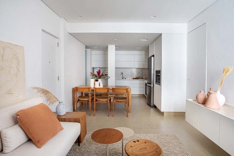 cores para apartamento pequeno minimalista