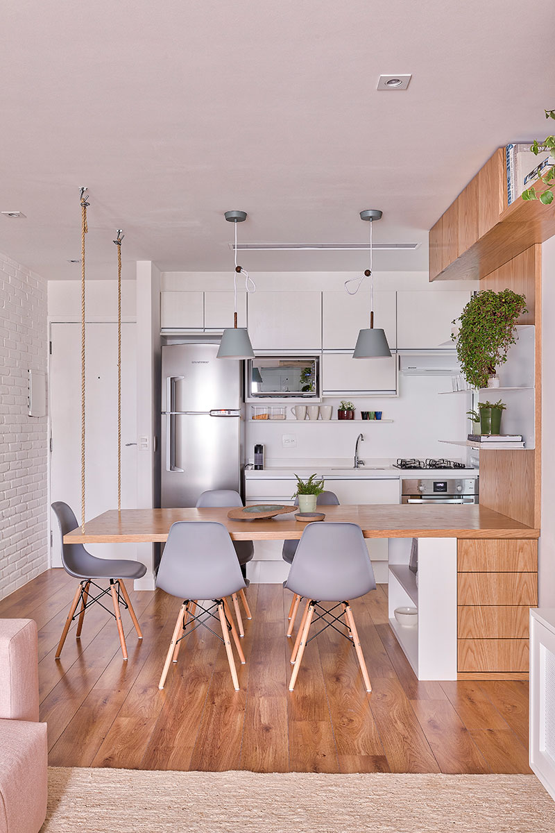 cores para apartamento pequeno minimalista