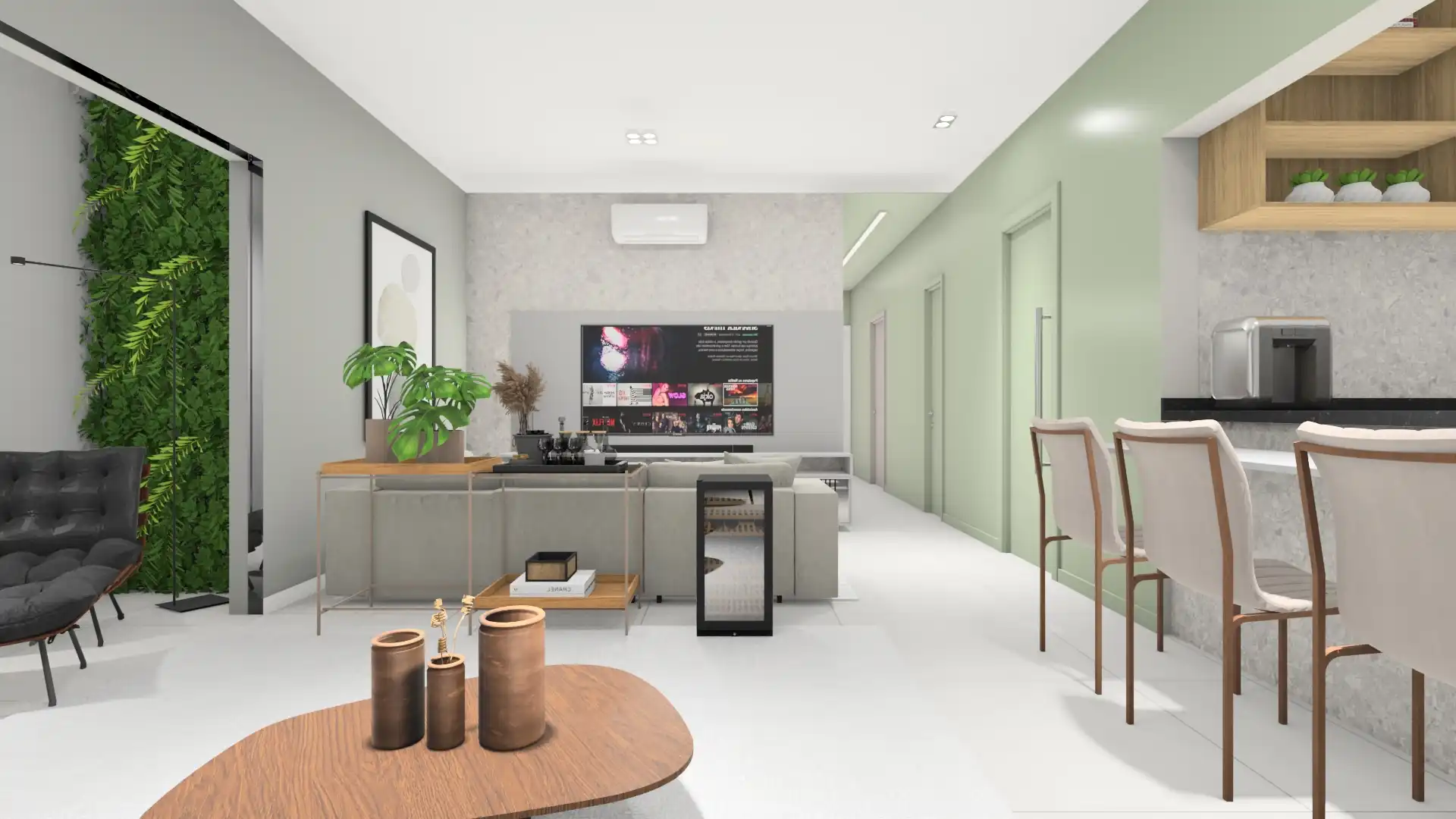 Estilo de apartamento moderno