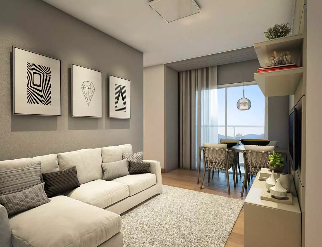 apartamento MRV decorado pronto para morar
