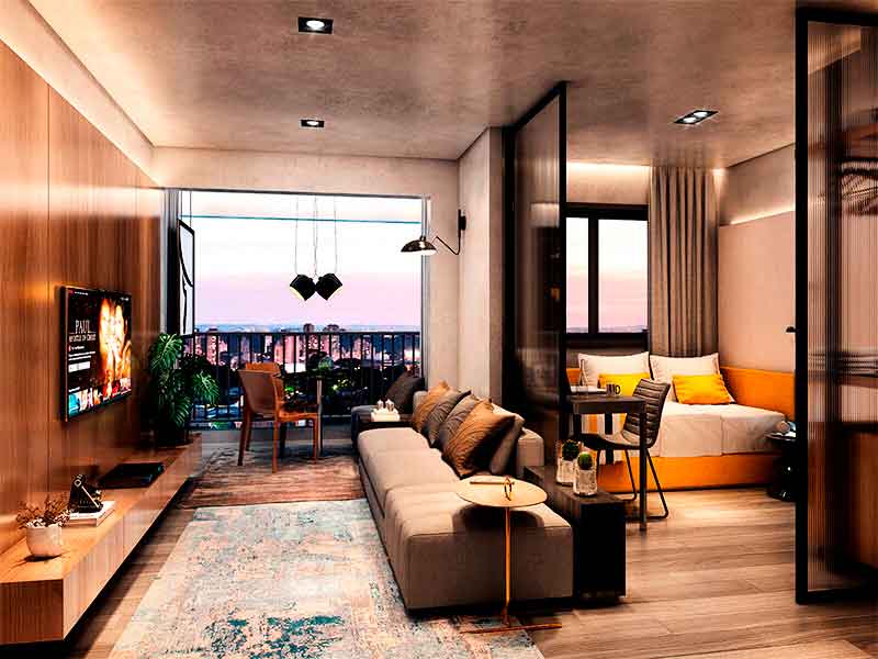 apartamento para casal