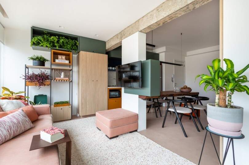 ideias decoração sala apartamento pequeno