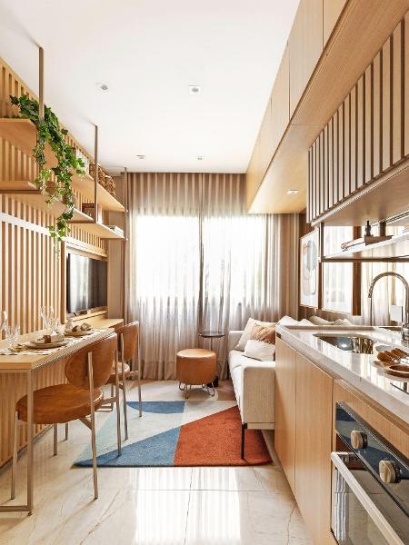 apartamento pequeno decorado 40m2 ideias