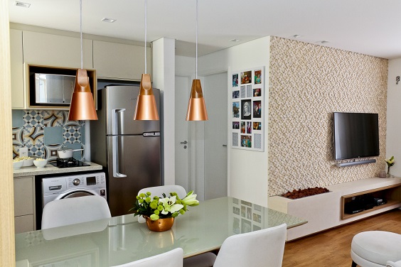 apartamento 40m2 com home office