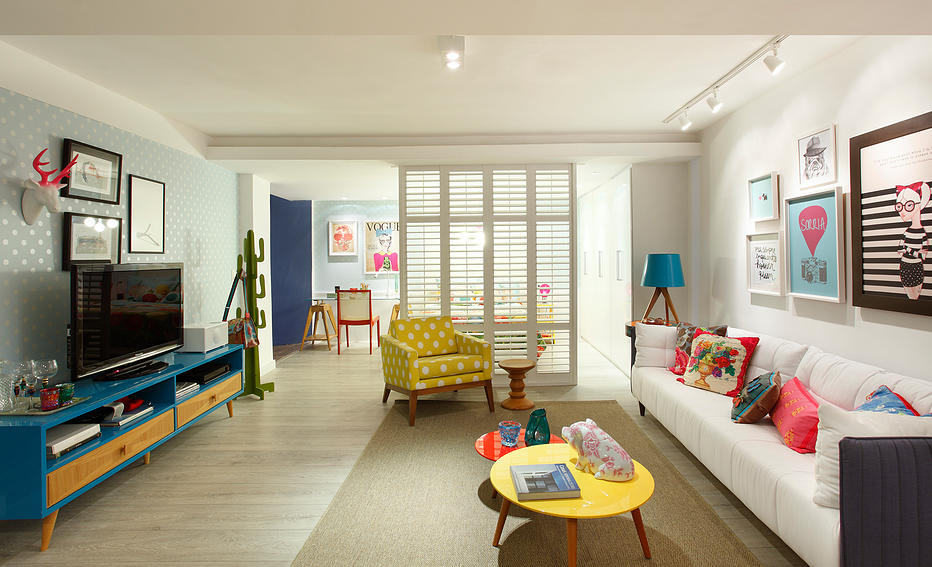 apartamento 40m2 cozinha americana