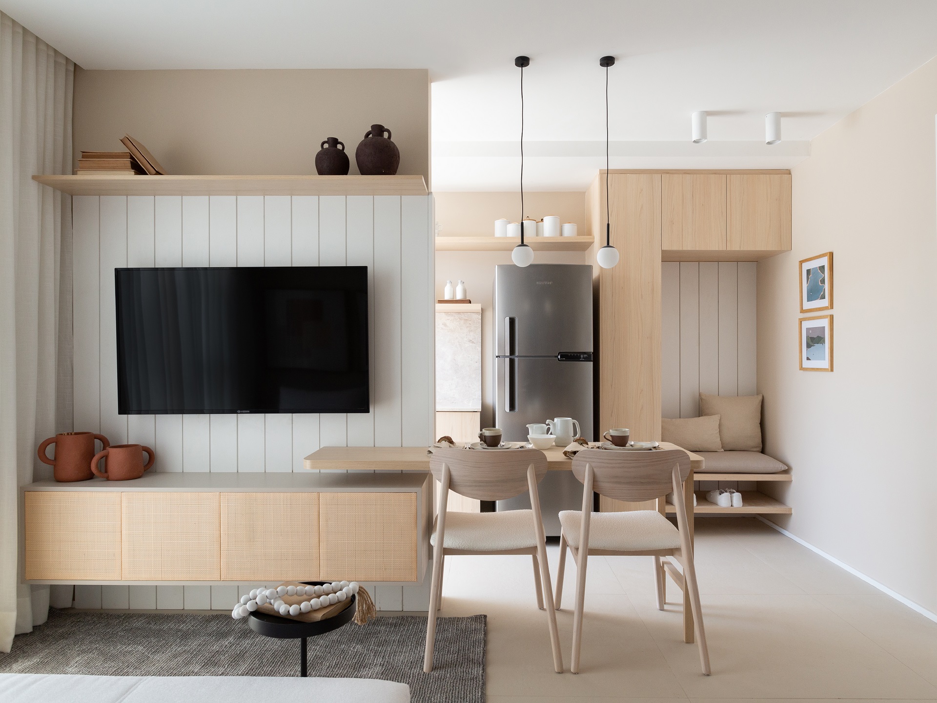 apartamento 3 quartos por dentro