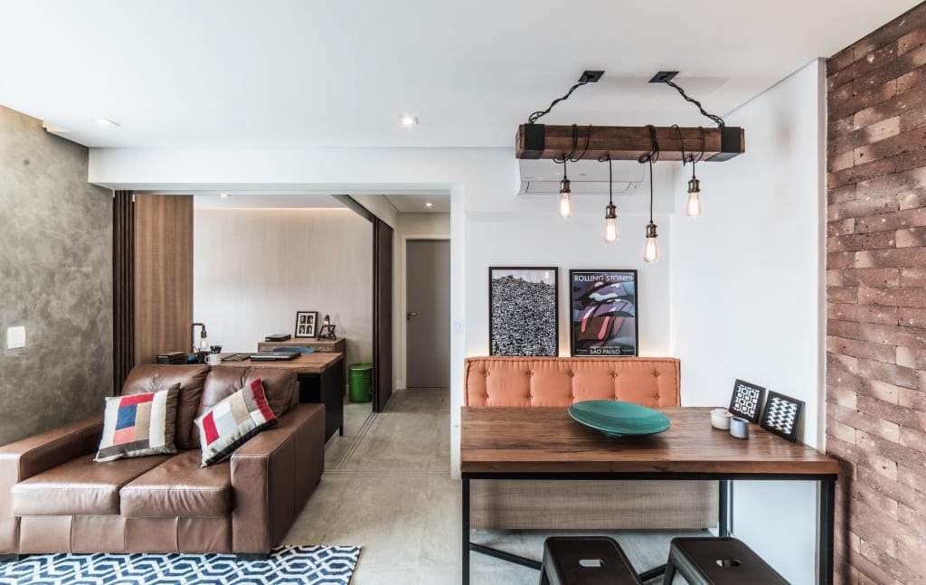 apartamento rústico pequeno