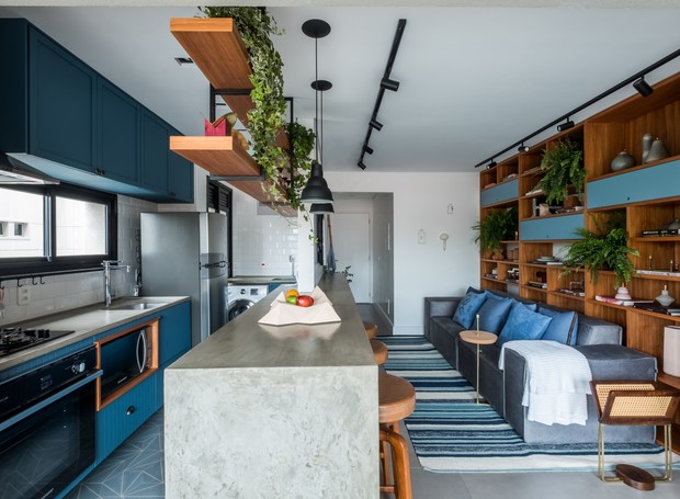 decoração rústica moderna para apartamento