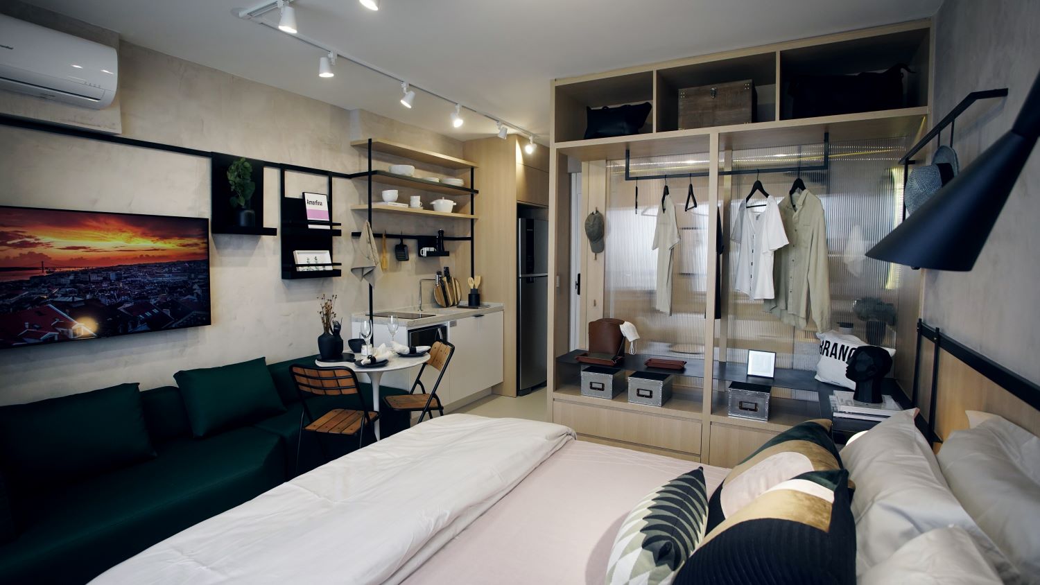 como decorar apartamento studio pequeno