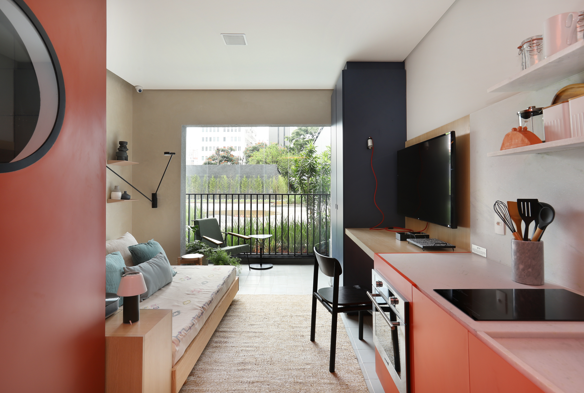 como decorar apartamento studio pequeno