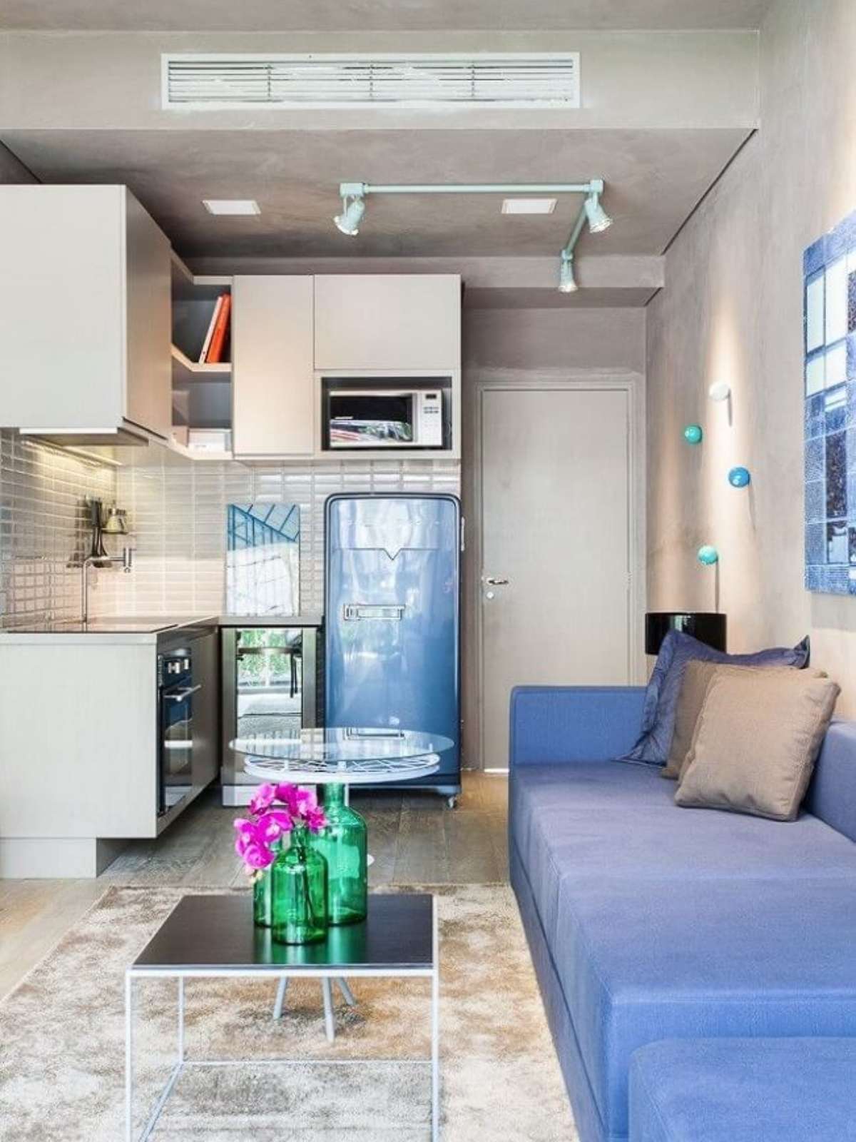 apartamento studio 25m2 decoração