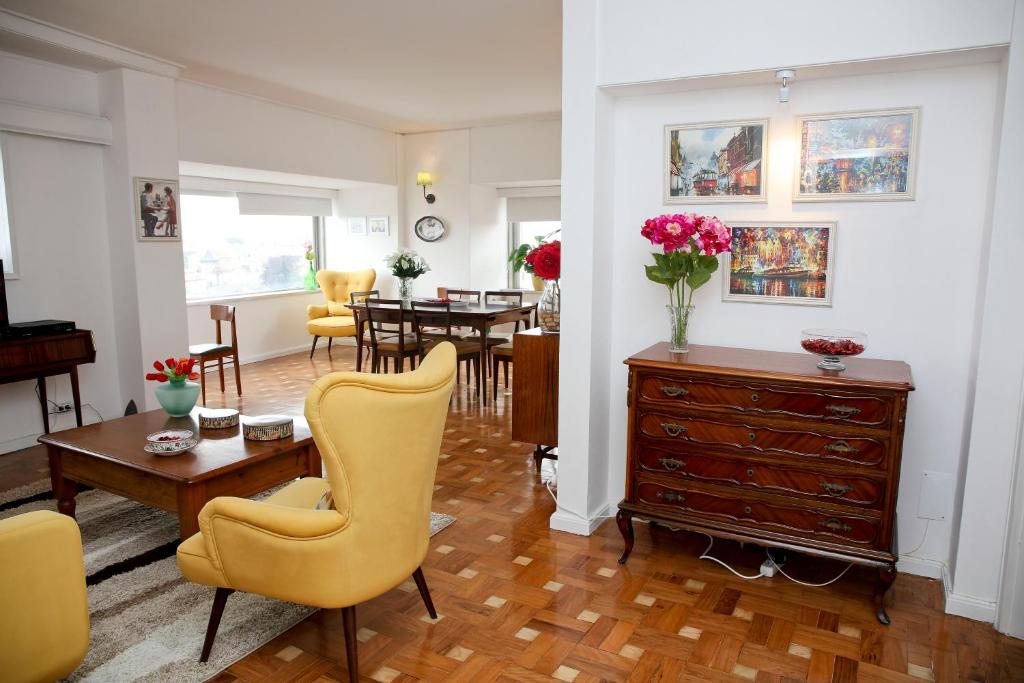 apartamento vintage minimalista