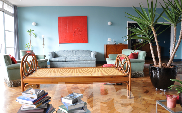 apartamento vintage com plantas