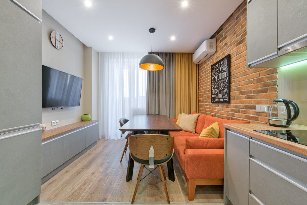 apartamento vintage com peças de design dos anos 50