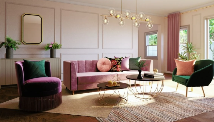 apartamento vintage com peças de design dos anos 60