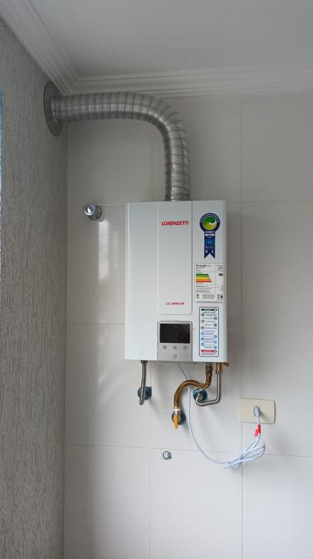 Aquecedor a gás para apartamento com 3 ou mais pontos de água