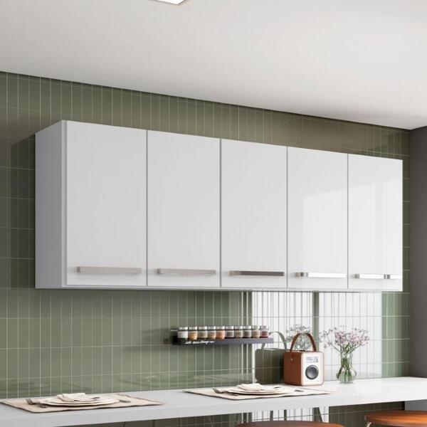 armário de cozinha compacto com portas de correr